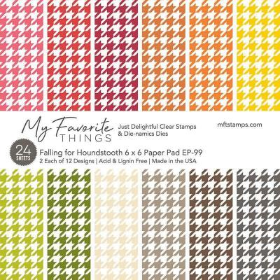 My Favorite Things Falling For Houndstooth Designpapiere - Falling For Houndstooth